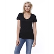 Ladies' CVC V-Neck T-Shirt