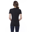 Ladies' CVC V-Neck T-Shirt
