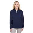 Ladies' Coastal Pique Fleece Quarter-Zip