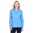 Ladies' Coastal Pique Fleece Quarter-Zip