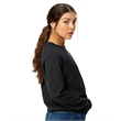 Ladies' Raglan Pullover Long Sleeve Crewneck Sweatshirt