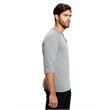 Unisex 4.9 oz. 3/4-Sleeve Triblend Raglan Henley