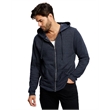 Unisex Heavyweight Loop Terry Full-Zip Hooded Sweatshirt