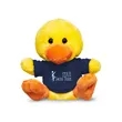 Prime Line 7" Plush Duck With T-Shirt