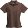 Women's MORENO TEXT MICRO SS POLO