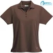 Women's MORENO TEXT MICRO SS POLO