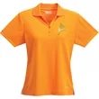 Women's MORENO TEXT MICRO SS POLO