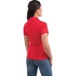 Women's MORENO TEXT MICRO SS POLO