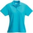 Women's MORENO TEXT MICRO SS POLO