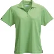 Women's MORENO TEXT MICRO SS POLO