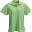 Women's MORENO TEXT MICRO SS POLO