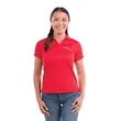 Women's MORENO TEXT MICRO SS POLO