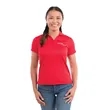 Women's MORENO TEXT MICRO SS POLO
