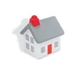 Prime Line House Shape Stress Stress Ball