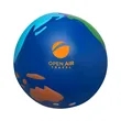 Prime Line Multi-Color Globe Earth Shape Stress Ball