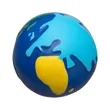 Prime Line Multi-Color Globe Earth Shape Stress Ball