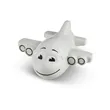 Prime Line Smiling Airplane Shape Stress Ball