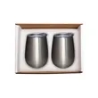 Prime Line Duo Vacuum Stemless Wine Tumbler Gift Set