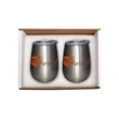 Prime Line Duo Vacuum Stemless Wine Tumbler Gift Set