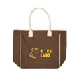 Prime Line Seville Jute & Canvas Tote Bag