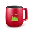 Prime Line 15oz Geo Square Handle Ceramic Mug