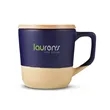 Prime Line 16.5oz Boston Ceramic Mug With Wood Lid