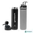 Manna™ 26 oz. Convoy Double Wall Steel Bottle - Black
